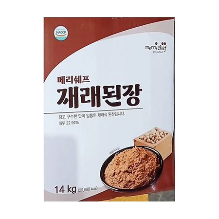 메리쉐프 재래된장(지함_골드 14Kg/EA)