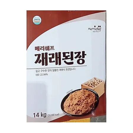 메리쉐프 재래된장(지함_골드 14Kg/EA)