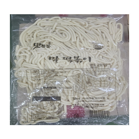 맛찬들백미 후루룩밀떡볶이(2Kg/EA) 떡볶이떡 밀떡