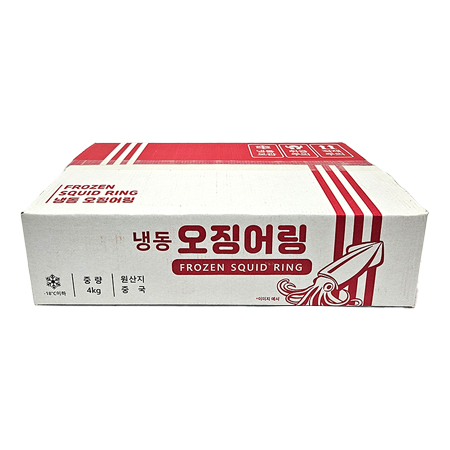 오징어링(무탈피 4Kg/BOX)