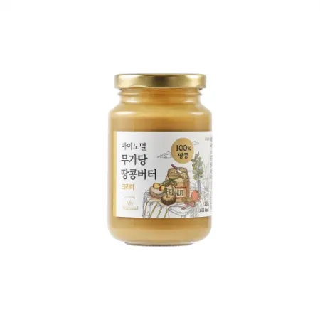 마이노멀 무가당100%땅콩버터(크리미_병 250g/EA)