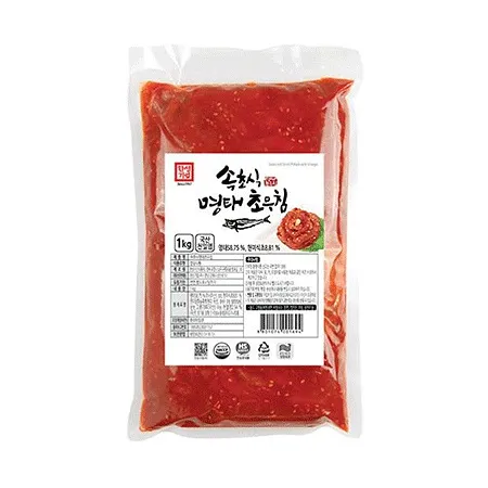 한성기업 명태초무침(속초식 1Kg/EA)  업소용 반찬