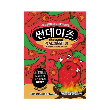 대흥 썬데이츠대추스낵(멕시칸칠리 20g/EA)