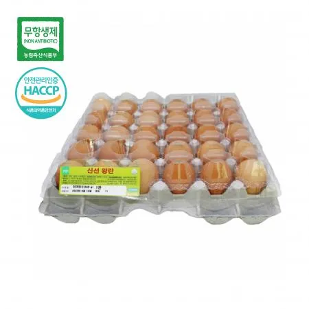 계란(무항생제_왕란_68g*30입 2.04Kg/PAC)/국내산
