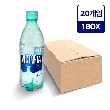 빅토리아 탄산수(PET_500ml_플레인 500ml*20EA/BOX)