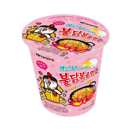 삼양 까르보불닭(미니번들_컵_80g*6개 80g/EA)