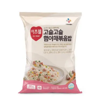 이츠웰 고슬고슬햄야채볶음밥(300g/EA) 볶음밥 [원산지: 상세설명참조]