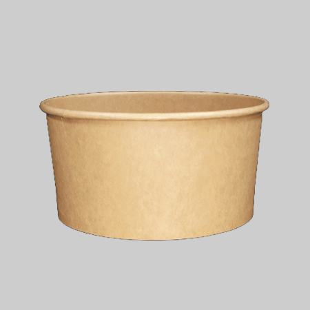 원형크라프트용기세트(뚜껑포함_150Øx75mm_1000ml_100SET  EA)