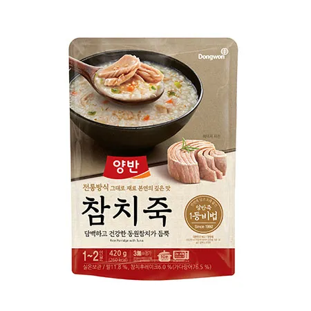 양반죽 참치죽(파우치 420g/EA)