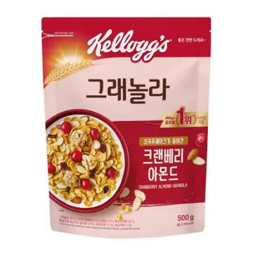 켈로그 그래놀라(크랜베리아몬드 500g/EA)