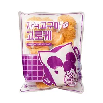 자색고구마고로케(30g*20입 600g/EA) [원산지: 상세설명참조]