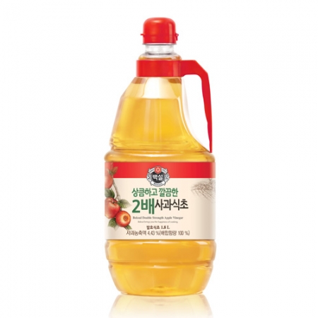 백설 2배사과식초(1.8L 1.8Kg/EA)