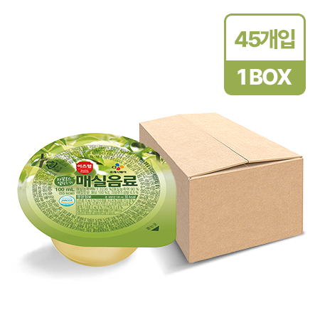 이츠웰 자일로스매실음료(컵_100ml*45EA/BOX)