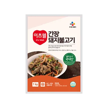 이츠웰 간장돼지불고기(1Kg/EA)