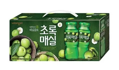 초록매실 매실주스(병_180ml*12입 3.72Kg/EA) 이미지