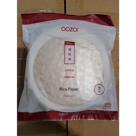 AOZAI 라이스페이퍼(프리미엄_원형_16cm 300g/EA)