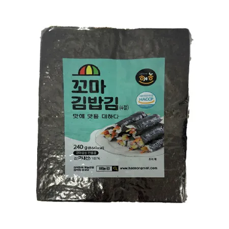 해농 꼬마김밥김(4절 220g/EA)