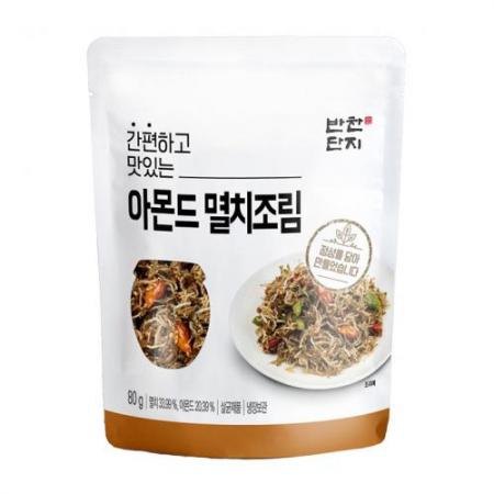 반찬단지 멸치아몬드조림(80g/EA)  업소용 반찬