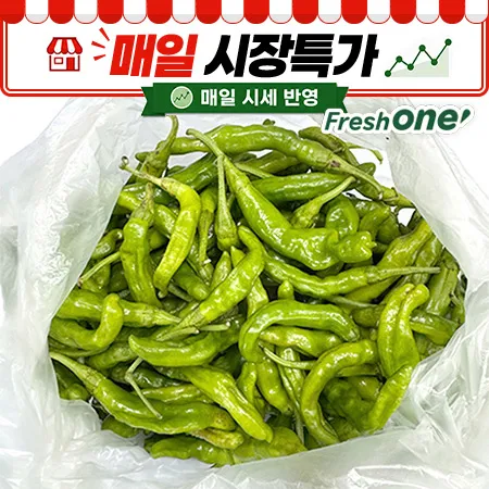 ★매일시장특가★ 프레시원 꽈리고추(국산 500g/EA)