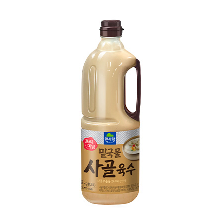 면사랑 사골육수(1.8L 1.8Kg/EA)