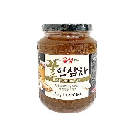 꽃샘식품 꿀인삼차(병 580g/EA)