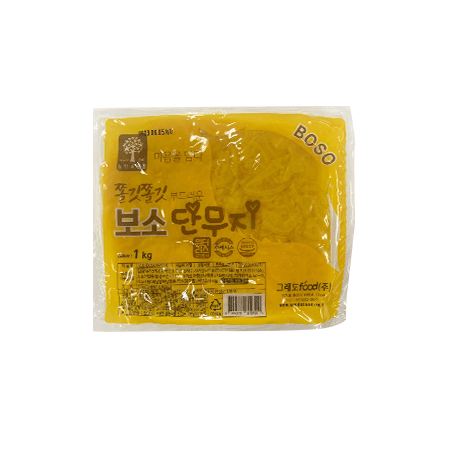 그래도푸드 꼬들단무지(기획_압착치자단무지 1Kg/EA)