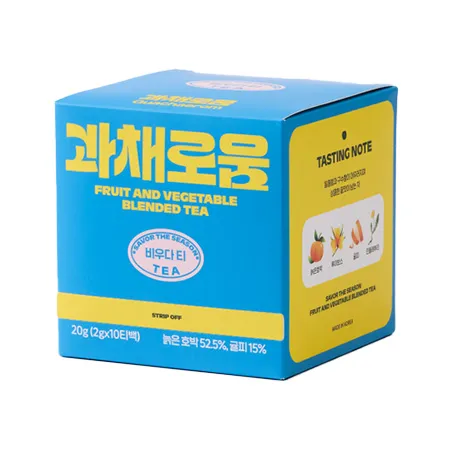 과채로움 비우다티(2g*10T 20g/BOX)