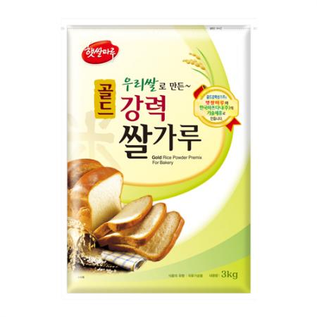 햇살마루 강력쌀가루(우리쌀 3Kg/EA)