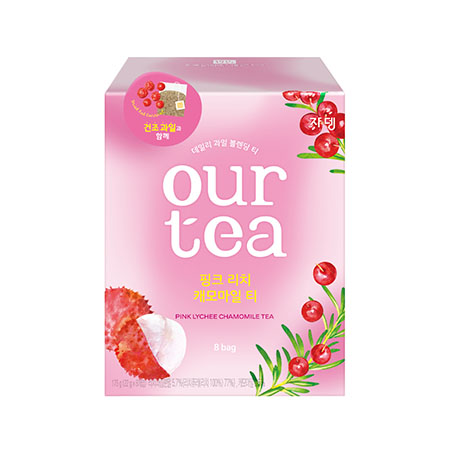 쟈뎅 아워티(핑크리치캐모마일티_22g*8개입 176g/EA)