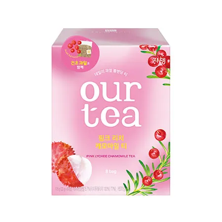 쟈뎅 아워티(핑크리치캐모마일티_22g*8개입 176g/EA)