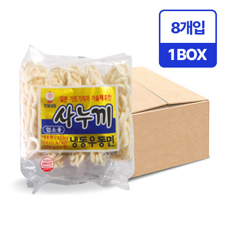 천일식품 사누끼우동면(1.15kg*8봉 9.2Kg/BOX)