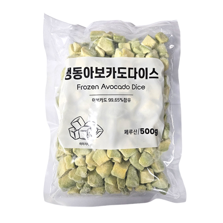 ★임박특가★ ~26.06.19 냉동아보카도(다이스 500g/EA)
