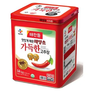 해찬들 가득한고추장(태양초 14Kg/EA)