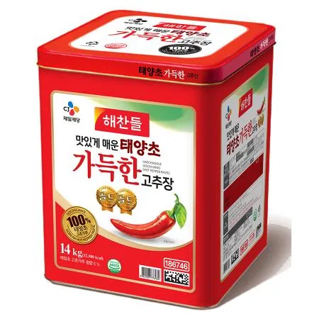해찬들 가득한고추장(태양초 14Kg/EA)