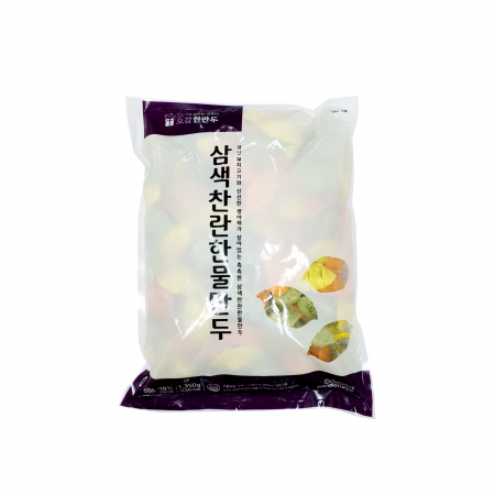 한만두 삼색찬란한 물만두(9g*150입 1.35Kg/EA)