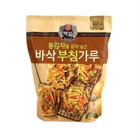 백설 통감자바삭부침가루(1Kg/EA) [원산지: 상세설명참조]