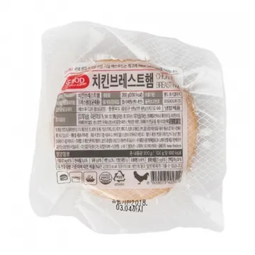 에쓰푸드 치킨브레스트햄(슬라이스 300g/EA) [원산지: 상세설명참조]