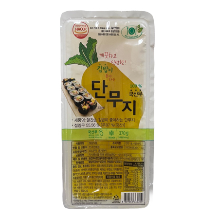 알찬솝 김밥단무지(370g/EA)