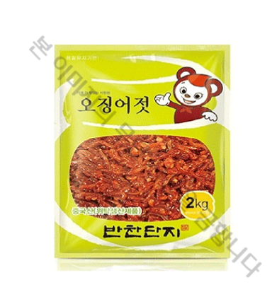 반찬단지 오징어젓(2Kg/EA)  업소용 반찬