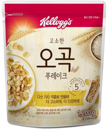 켈로그 오곡푸레이크(고소한 1.2Kg/EA)