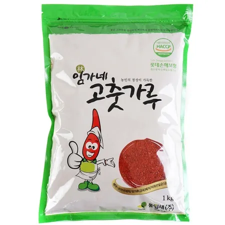 임가네 고춧가루(굵은것_중국100% 1Kg/EA)