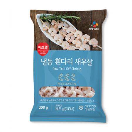 이츠웰 냉동새우살(RPD_71~90 200g/EA)/베트남산