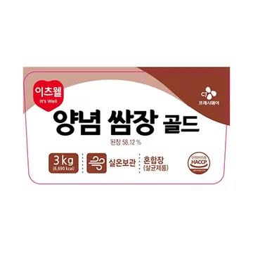 이츠웰 양념쌈장(골드 3Kg/EA)