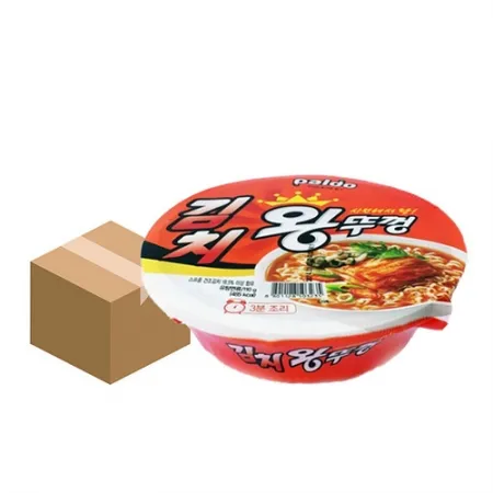 왕뚜껑 김치사발면(110g/EA)x18