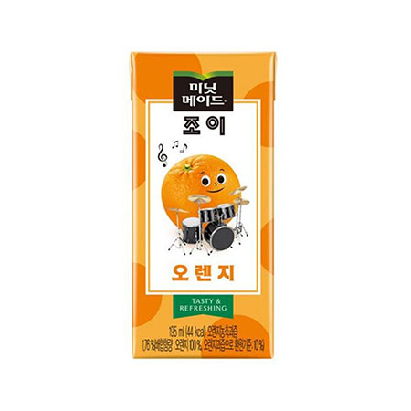 미닛메이드 조이오렌지팩주스(195ml_박스발주 195g/EA) X 32입