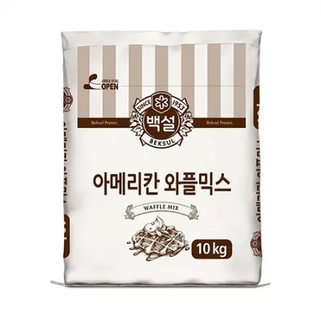 백설 와플믹스(아메리칸 10Kg/EA) [원산지: 상세설명참조]