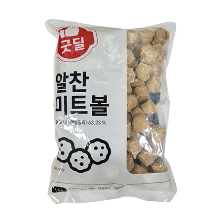 굿딜 엄선알찬미트볼(10±2g*92±5개입 1Kg/EA)