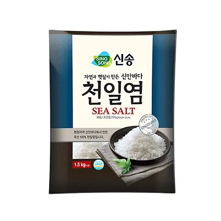 신송식품 천일염(1.5Kg/EA) [원산지: 상세설명참조]