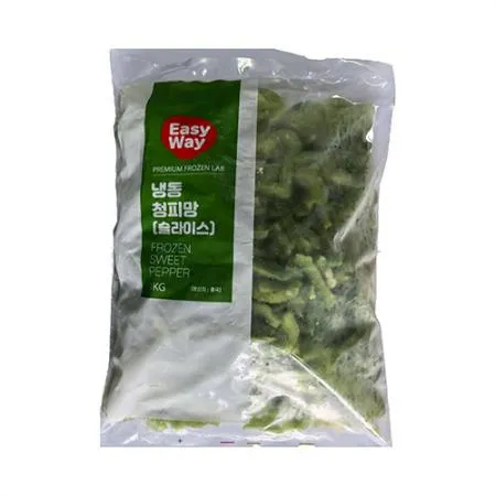 EasyWay냉동청피망(슬라이스_채썰기 1Kg/EA)