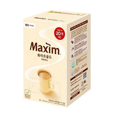 맥심 커피믹스(화이트골드_180T 2.106Kg/EA)